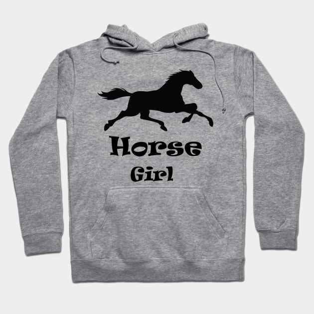 Horse Girl Gifts For Horses Riding Gift Hoodie by macshoptee